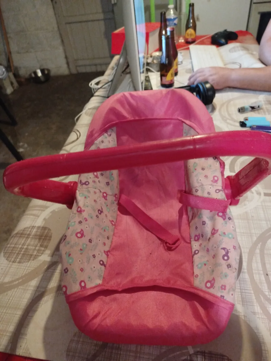 Transat et porte bébé pour poupée