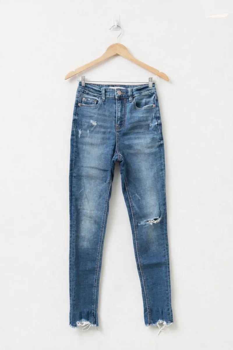 Jeans bleu stradivarius femme Taille 32 — photo 1