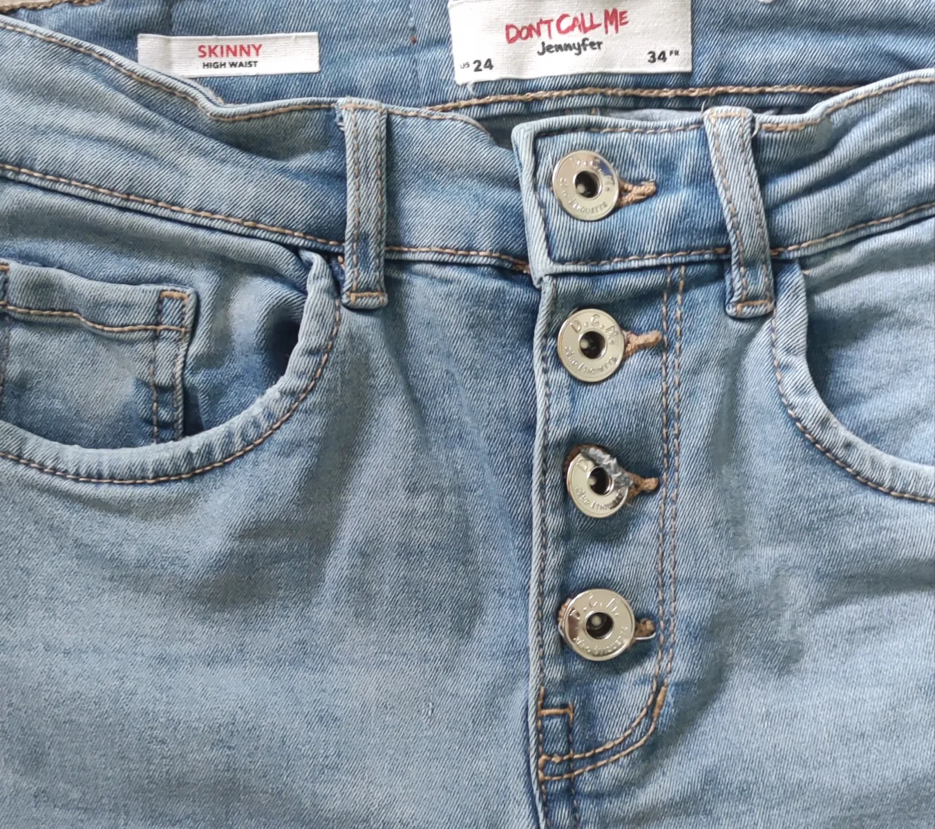 Jeans taille haute femme Taille 34 Jennyfer — photo 5